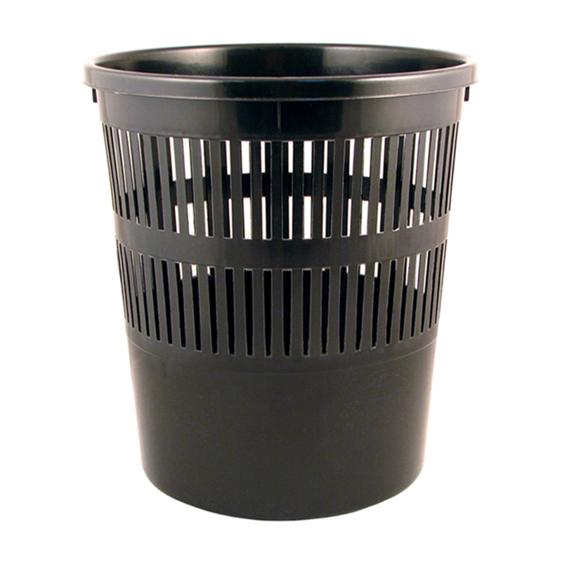 Кошик для паперу Axent Delta D4007-01, пластиковий, 8 л, чорний